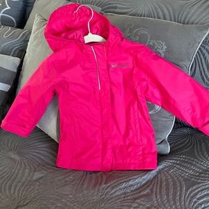 Columbia toddler’s rain jacket